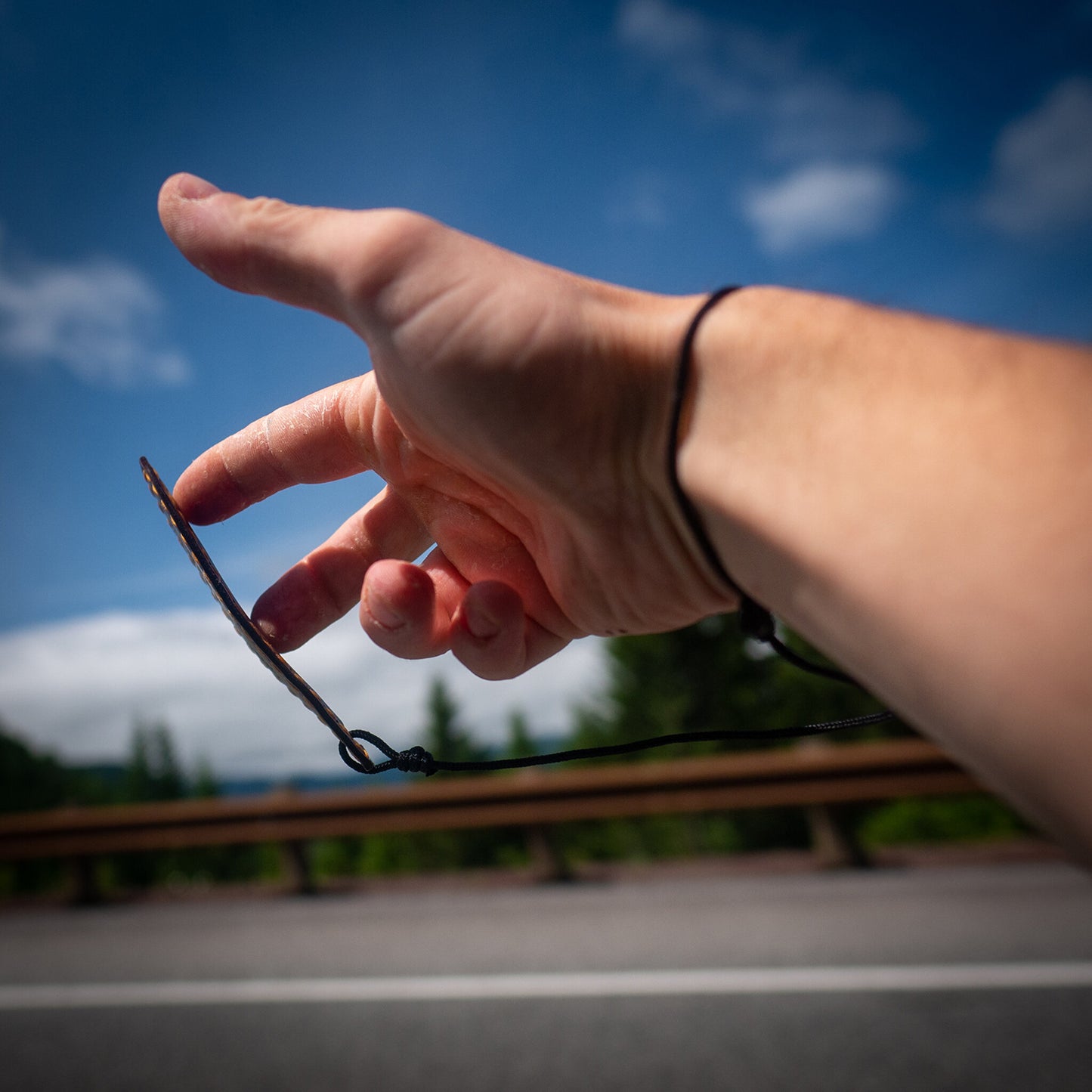 Surf from your car with the Finger Surfboard by Dark Forest