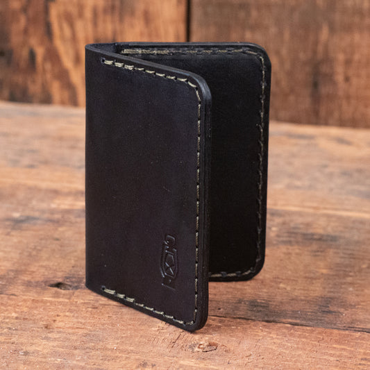 Rangeland Mini Wallet in Black by Dark Forest