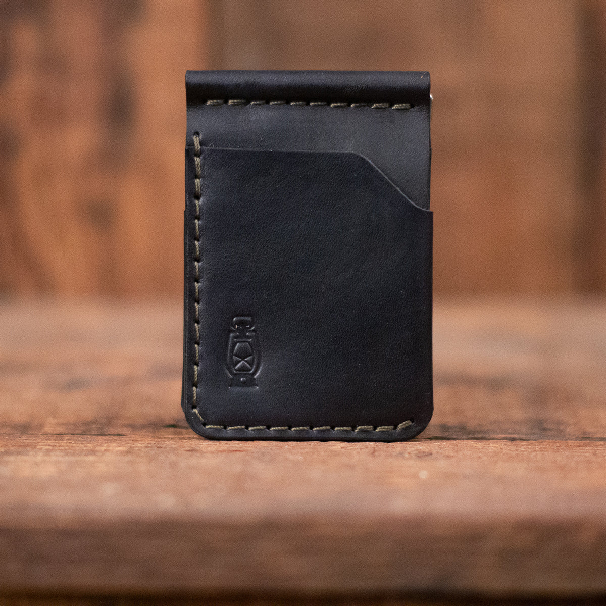 Rustler Billfold wallet in black by Dark Forest