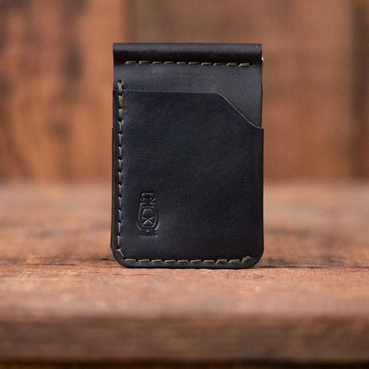 Rustler Billfold wallet in black by Dark Forest