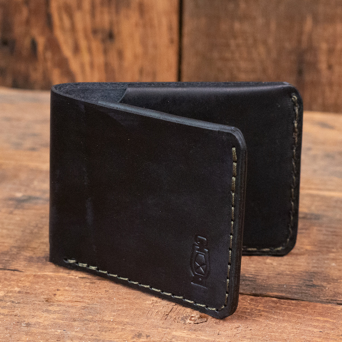 Wrangler Mini Wallet in Black by Dark Forest