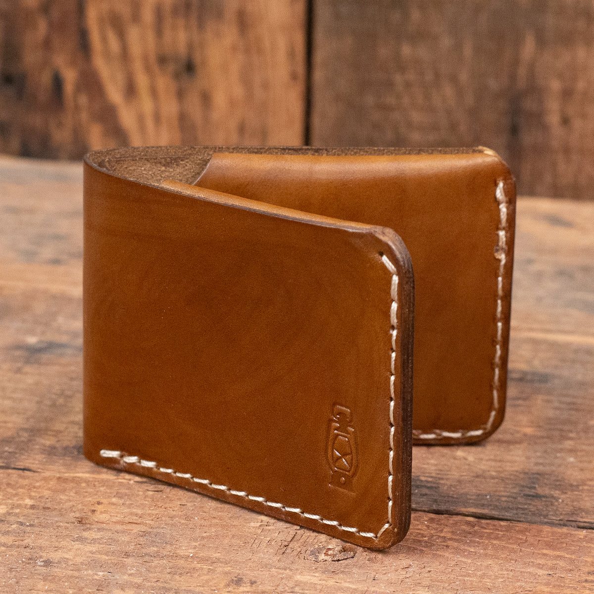 Wrangler No.6  Wallet in Walnut by Dark Forest