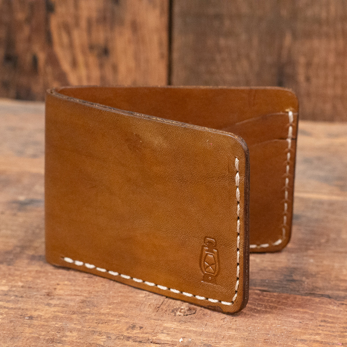 Wrangler No.4 Wallet in walnut by Dark Forest