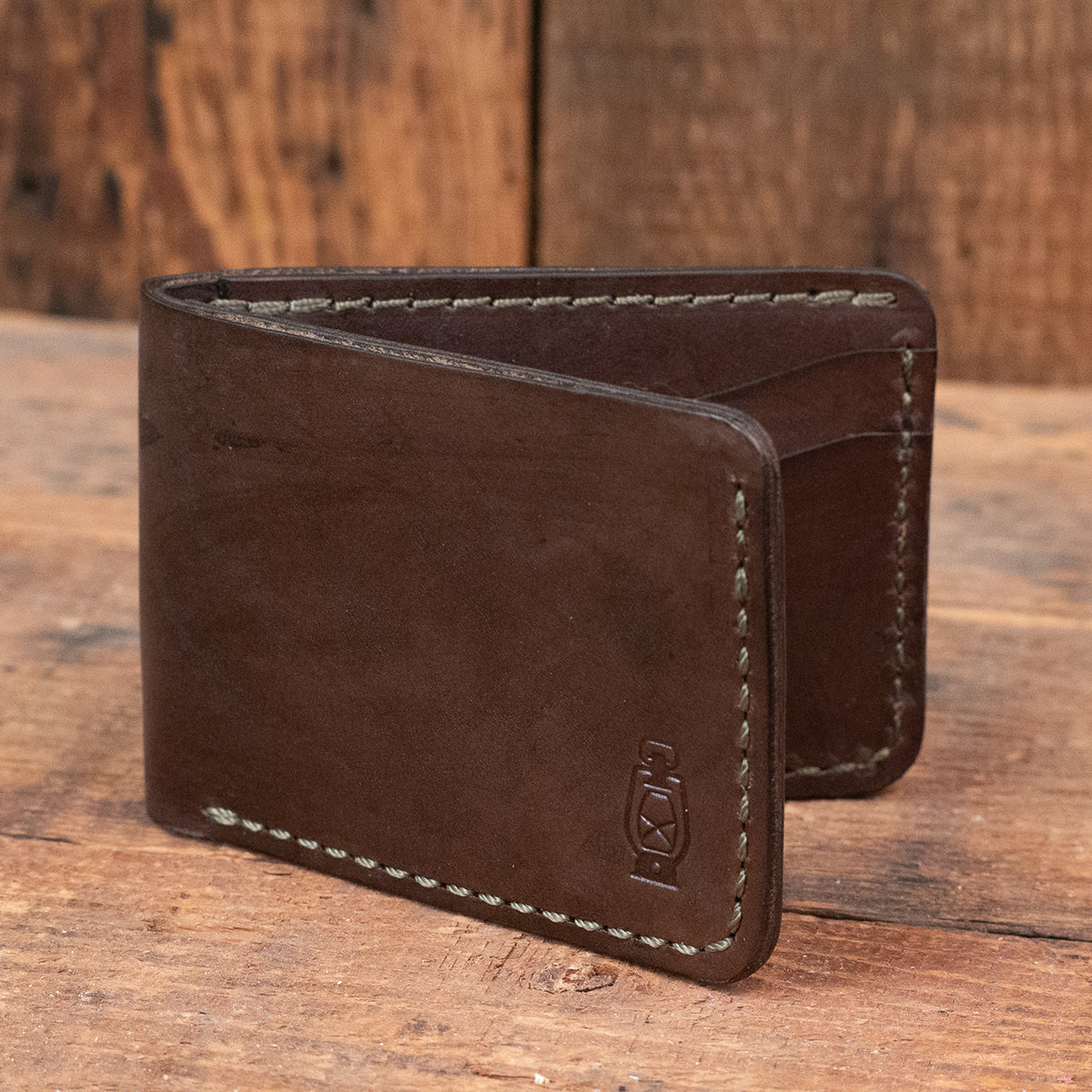 Wrangler No.6  Wallet in chocolate by Dark Forest