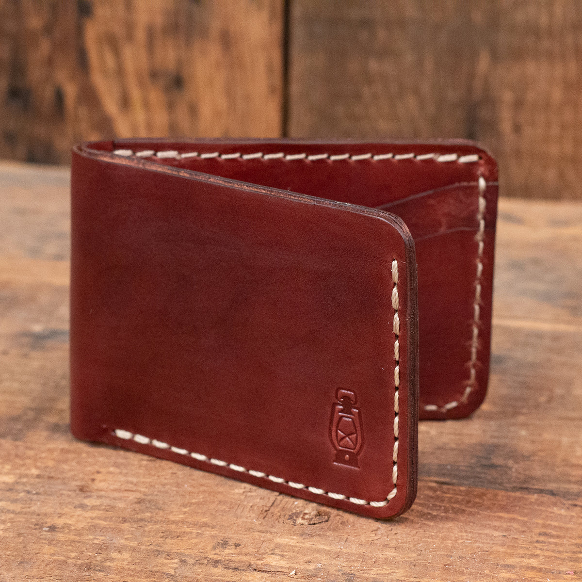 Wrangler No.6  Wallet in Mahogany by Dark Forest