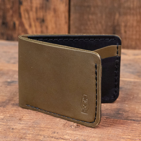 Two-Tone Wrangler in Black/Olive by Dark Forest