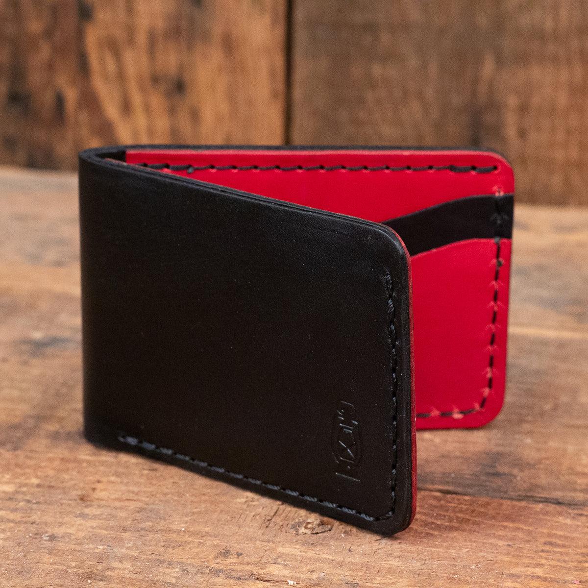Two-Tone Wrangler in Black/Red by Dark Forest