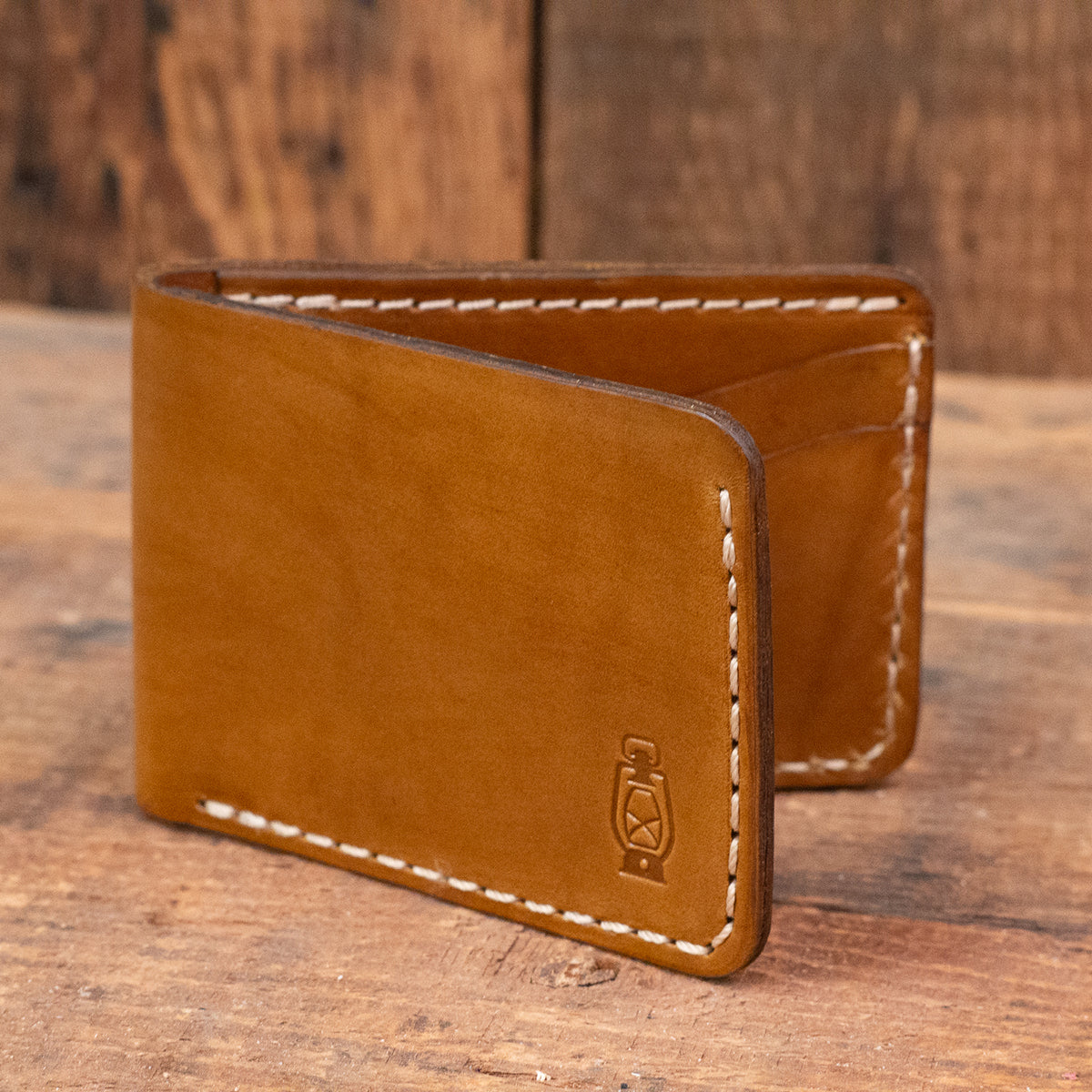 Wrangler No.6  Wallet in walnut by Dark Forest