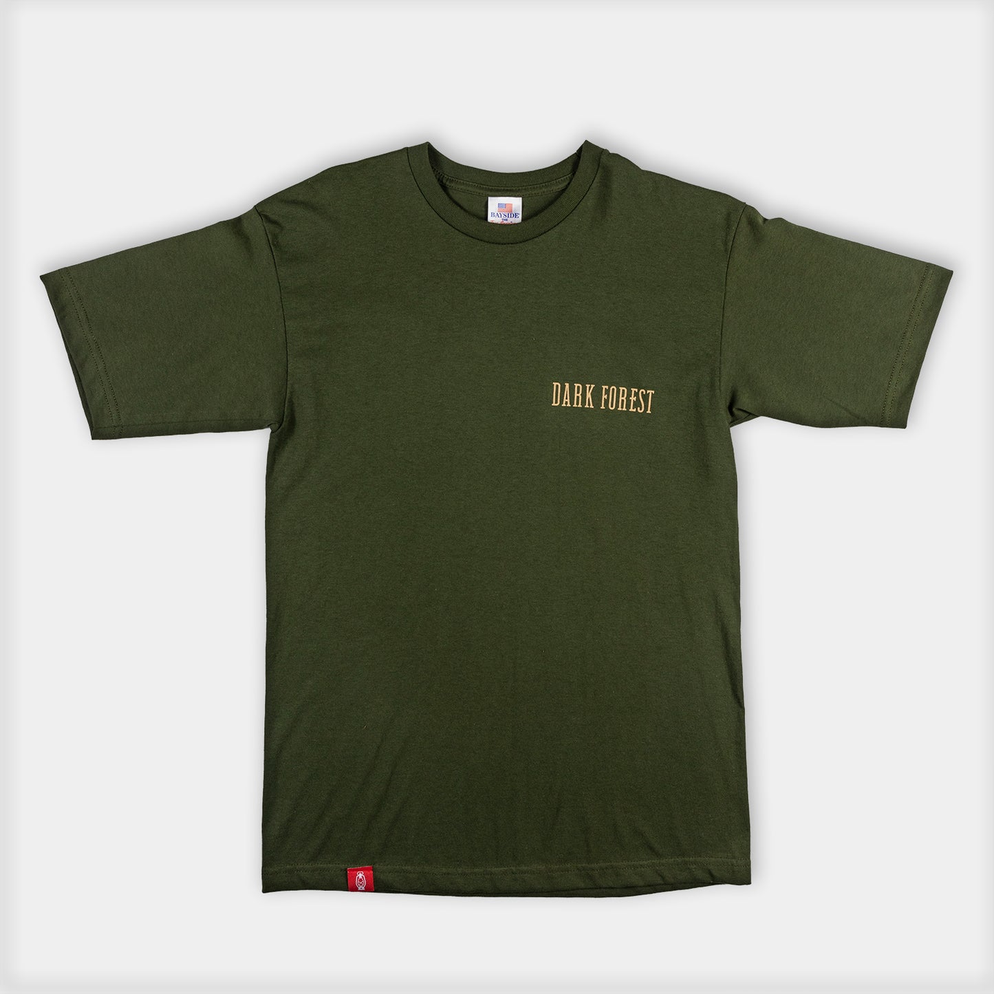 Green Signature Tee by Dark Forest