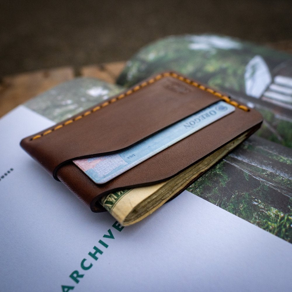 Buy Minimalist Leather Wallets Online – Dark Forest USA