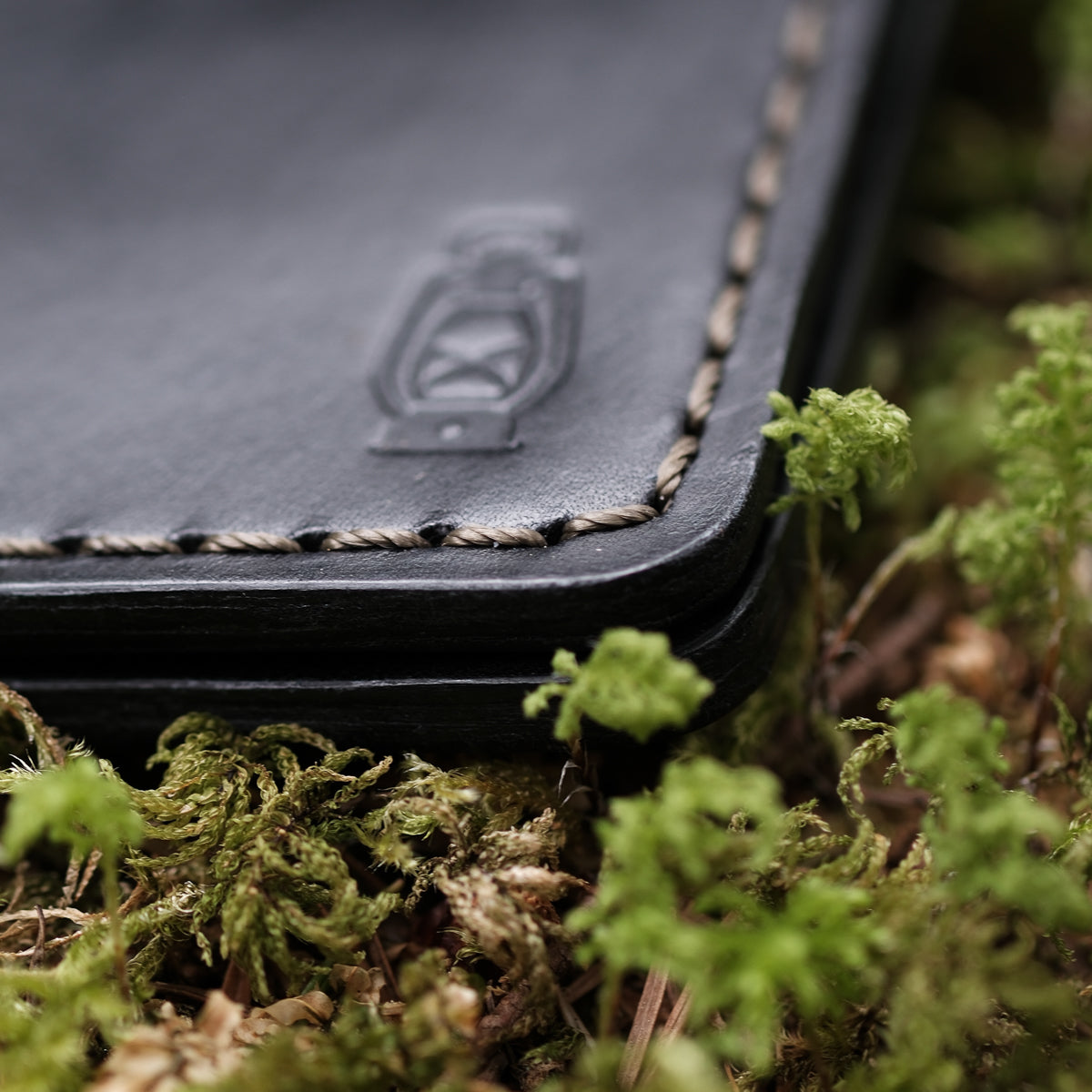 Handcrafted leather wallet made in Portland