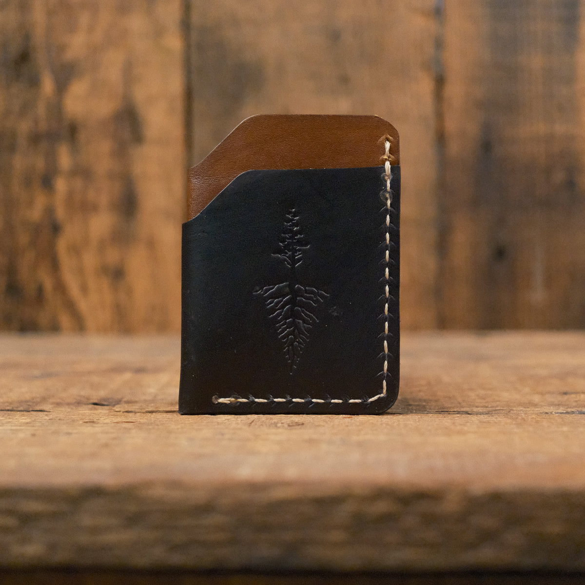 Shop limited edition leather wallets handmade in Portland, Oregon