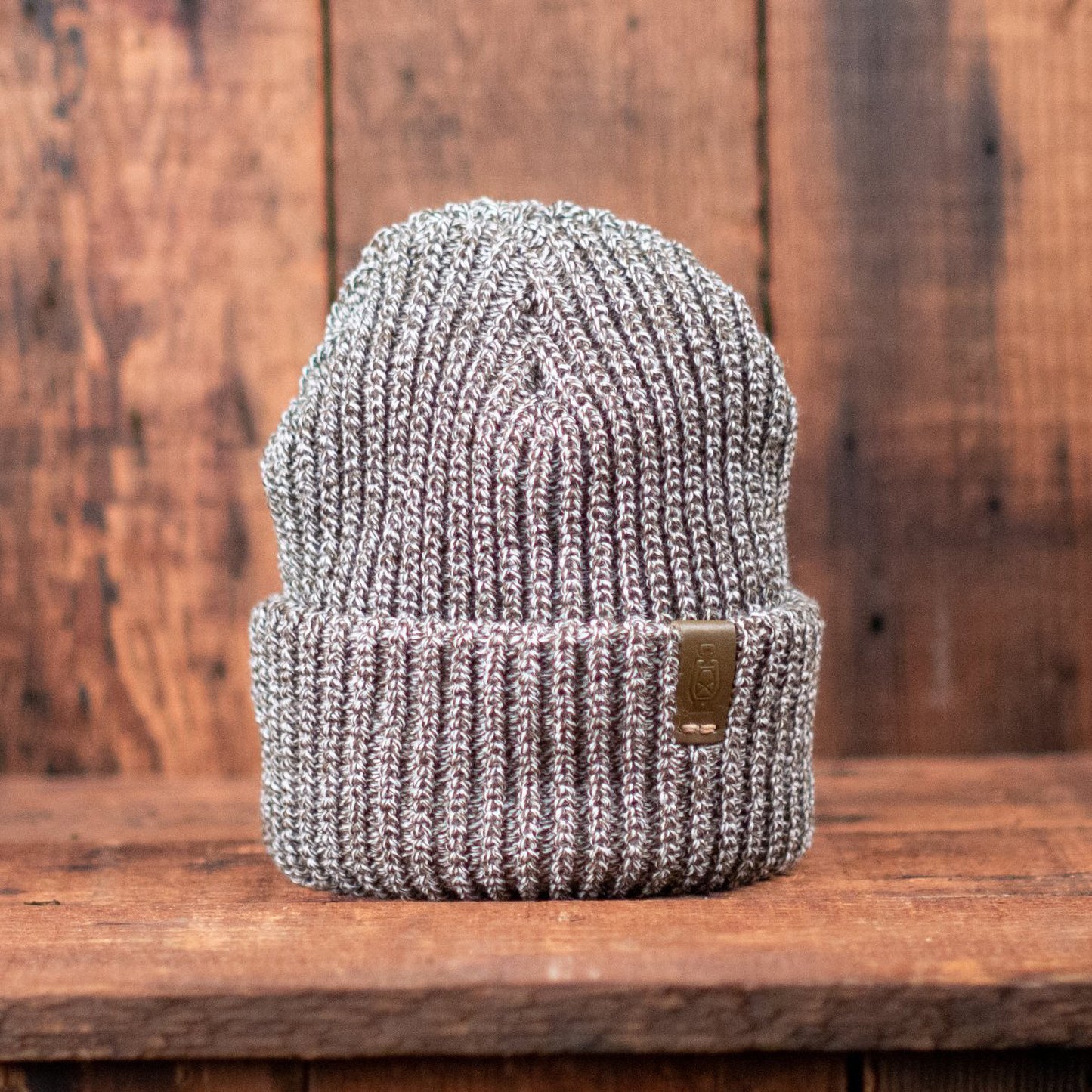 Keep warm with the Marl Watch Cap by Dark Forest
