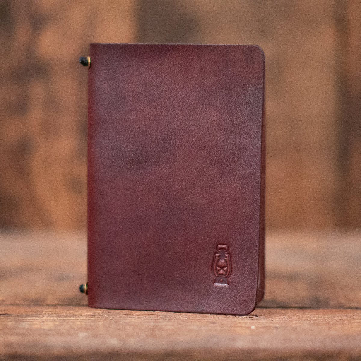 Edwin stitch-less Wallet in Mahogany by Dark Forest